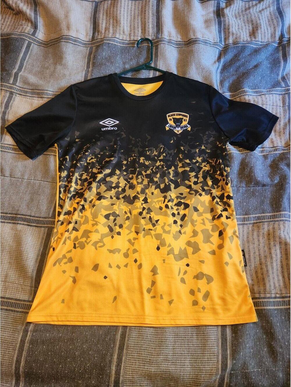 Black Leopards FC 2021/2022 Home Soccer Jersey Size M